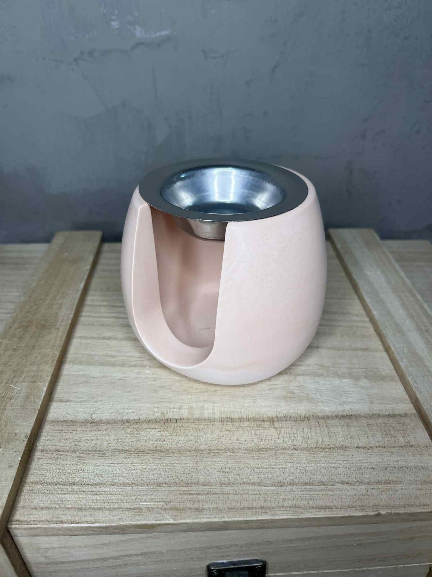 Καυστήρες Πορσελάνης Στρογγυλός με Μεταλλικό Δισκάκι