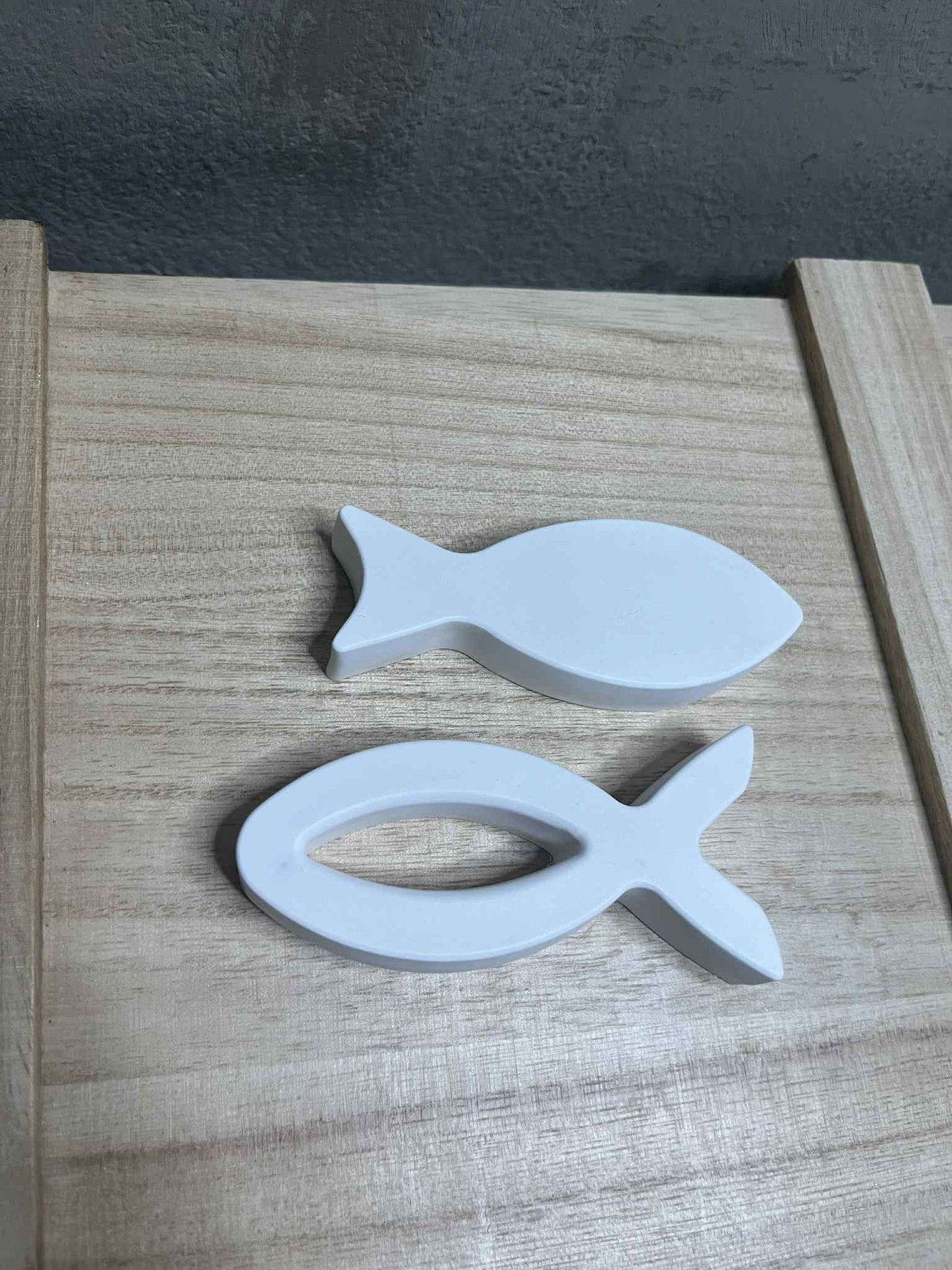 Σετ Διακοσμητικά Ψαράκια Πορσελάνης (2 Τεμαχίων)