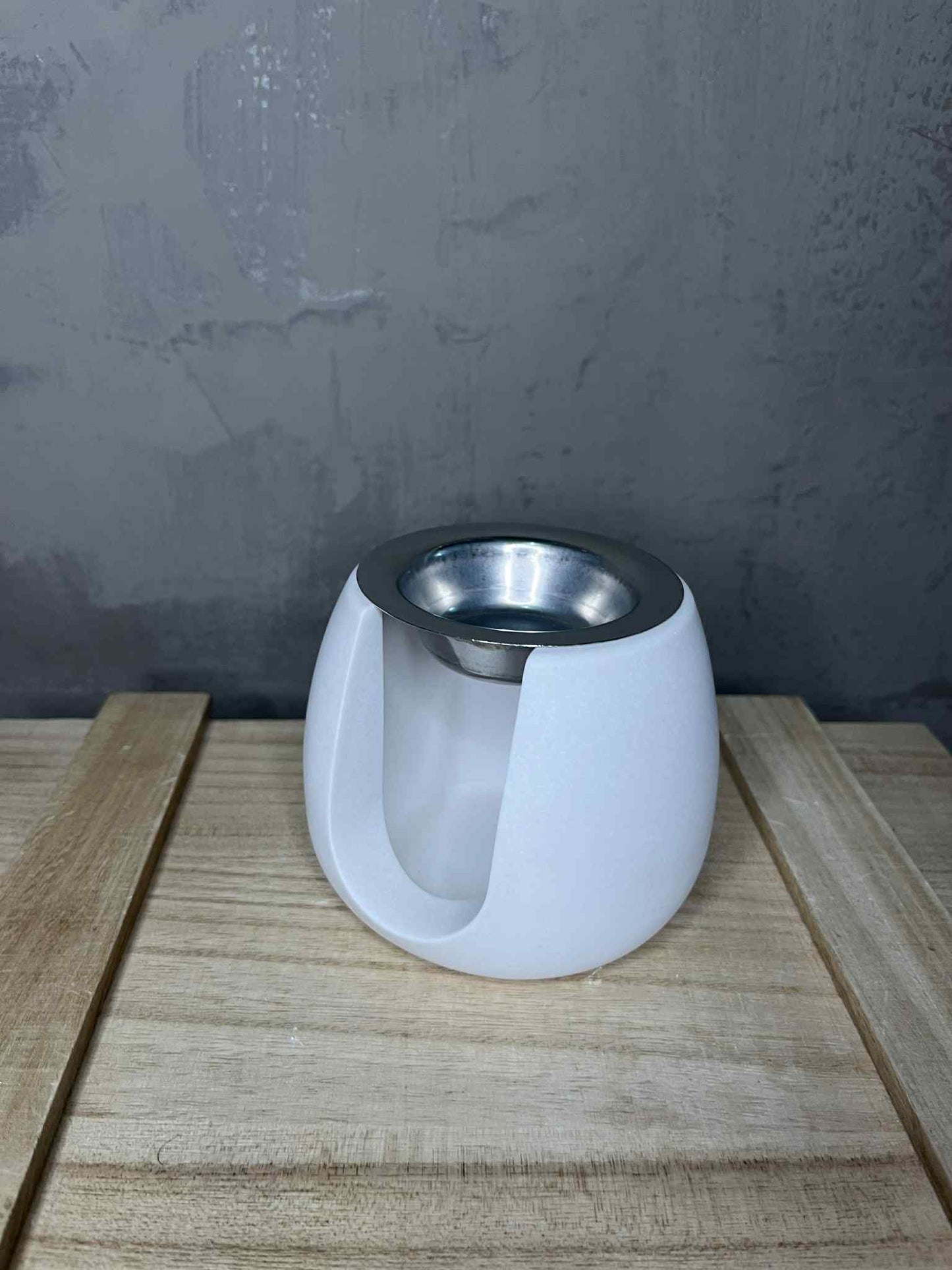 Καυστήρες Πορσελάνης Στρογγυλός με Μεταλλικό Δισκάκι