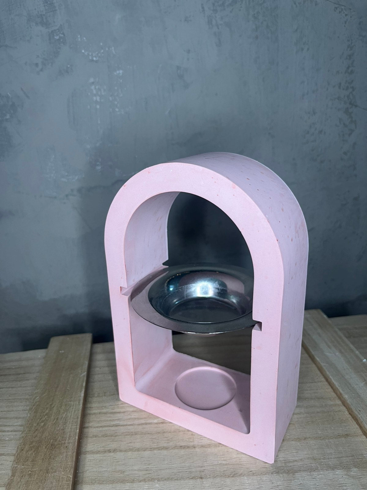 Καυστήρες Πορσελάνης Οβάλ με Μεταλλικό Δισκάκι