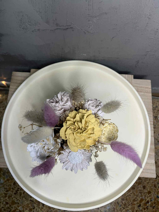 Κασπώ Πορσελάνης με Λουλούδια